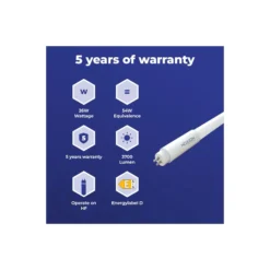 Noxion Avant LEDtube T5 Avant Extreme Electronic (HF) High Output 26W 3700lm - 830 Varm Vit | 115cm - Ersättare 54W