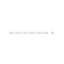 Noxion LED Allmänbruksarmatur Vattentät Poseidon V3.0 65W 8450/9100lm - 830-865 CCT | 150cm - Kabelgenomföring (5x2.5mm2) - Rörelse- Och Ljussensor