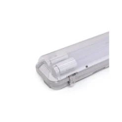 Noxion LED Allmänbruksarmatur Vattentät ArmaturPoseidon V2.0incl. 2x Noxion LED Rör T8 Standard Output 19W 2x2300lm - 830 Varm Vit | 150cm
