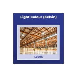 Noxion LED Highbay Ecowhite V2.0 100W 16000lm 90D - 840 Kallvit | IP65 - 1-10V Dimbar