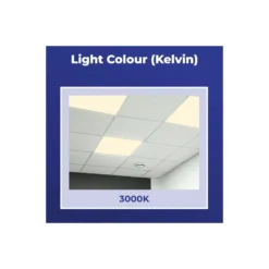 Noxion LED Panel Delta Pro V3 Highlum 36W 4840lm - 830 Varm Vit | 120x30cm - UGR <19 - Philips Xitanium Drivdon