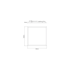 Noxion LED Panel Delta Value V5 Backlit 28W 3920lm 830/840 CCT | 60x60cm - < 22 - Philips Drivdon