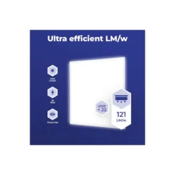 Noxion LED Panel Ecowhite V4.0 28W 3400lm - 865 Dagsljus | 60x60cm - Philips driver