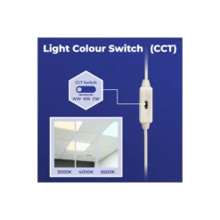 Noxion LED Panel Ecowhite V4.0 28W 3360lm - 830-840-865 CCT | 120x30cm - UGR <19