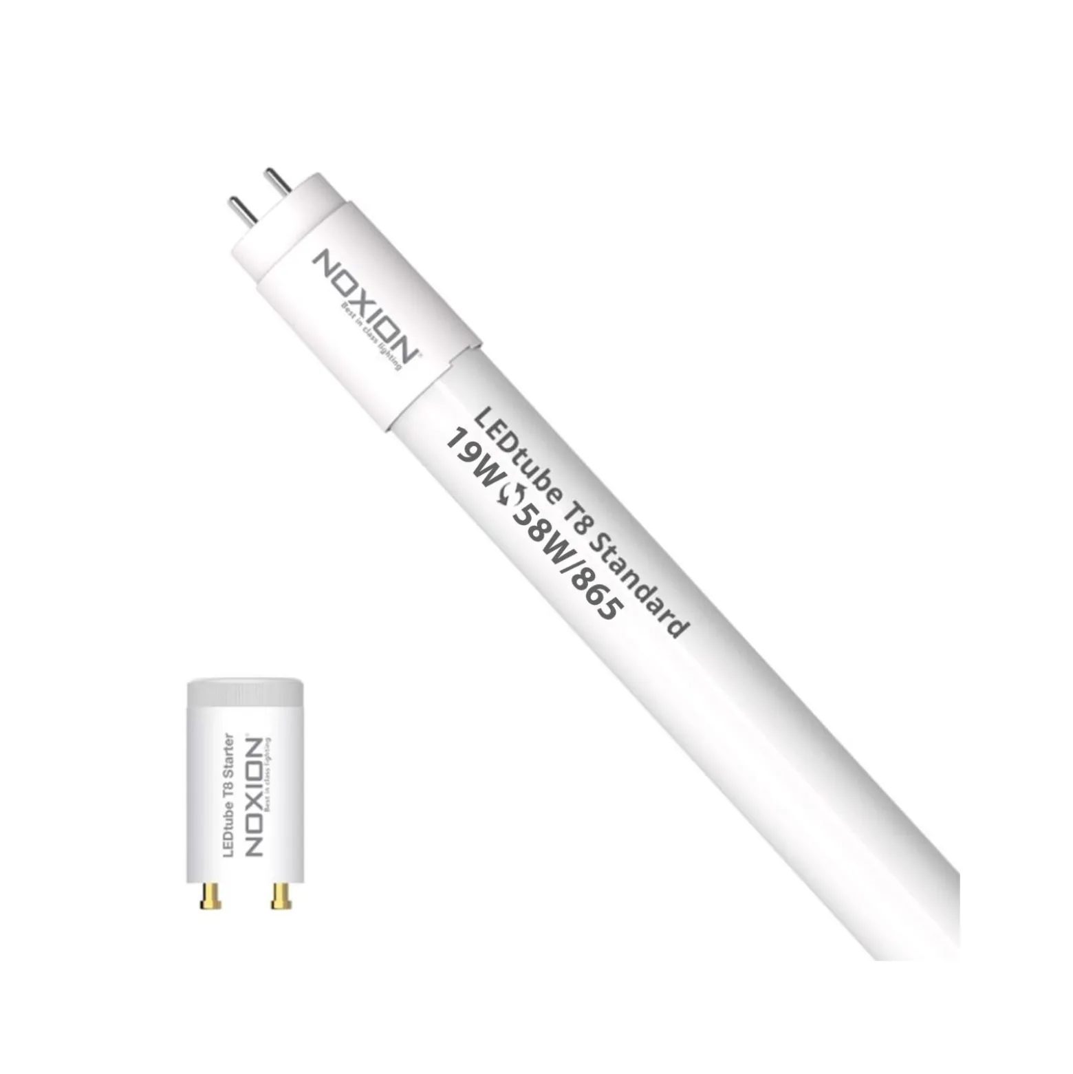 Noxion LED Rör T8 Avant (EM/Mains) Standard Output 19W 2300lm - 865 Dagsljus | 150cm - Ersättare 58W