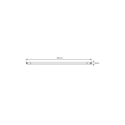 Noxion LED Rör T8 Avant Extreme (EM/Mains) Ultra Output 8.4W 1350lm - 830 Varm Vit | 60cm - Ersättare 18W