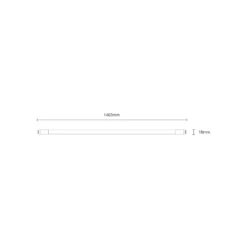 Noxion LED Rör T5 Avant Extreme (HF) High Output 26W 3510lm - 830 Varm Vit | 145cm - Ersättare 49W