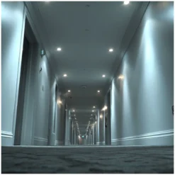 Noxion LED Spot Ares Djup ring - med Inre Ring Vit| Utskärning 68mm - incl. GU10 Fitting