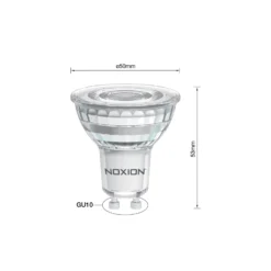 Noxion LED Spot GU10 PAR16 5.5W 560lm 60D - 830 Varm Vit | Ersättare 50W