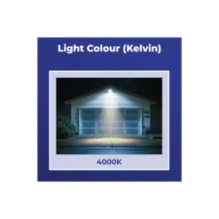 Noxion LED Strålkastare Beamy G3.1 Svart 50W 5500lm 110D - 840 Kallvit | IP65 - Symmetrisk
