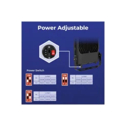 Noxion LED Strålkastare ProBeam V2.0 130W 18200lm 60D - 830-840-865 CCT | IP66 - Symmetrisk