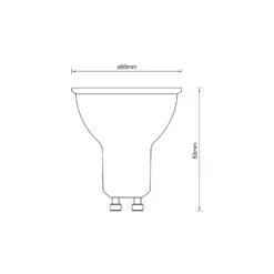 Noxion PerfectColor LED Spot GU10 PAR16 6.7W 575lm 36D - 930 Varm Vit | Bästa Färgåtergivning - Dimbar - Ersättare 80W