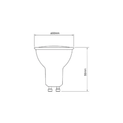 Noxion PerfectColor LED Spot GU10 PAR16 6.7W 650lm 120D - 930 Varm Vit | Bästa Färgåtergivning - Dimbar - Ersättare 50W