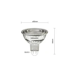 Noxion PerfectColor LED Spot GU5.3 MR16 7.5W 621lm 36D - 930 Varm Vit | Bästa Färgåtergivning - Dimbar - Ersättare 50W