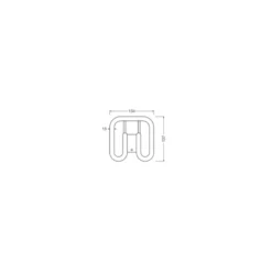 Osram Dulux-SQ LED 7W 720lm - 830 Varm Vit | 2-Stift - Ersättare 16W