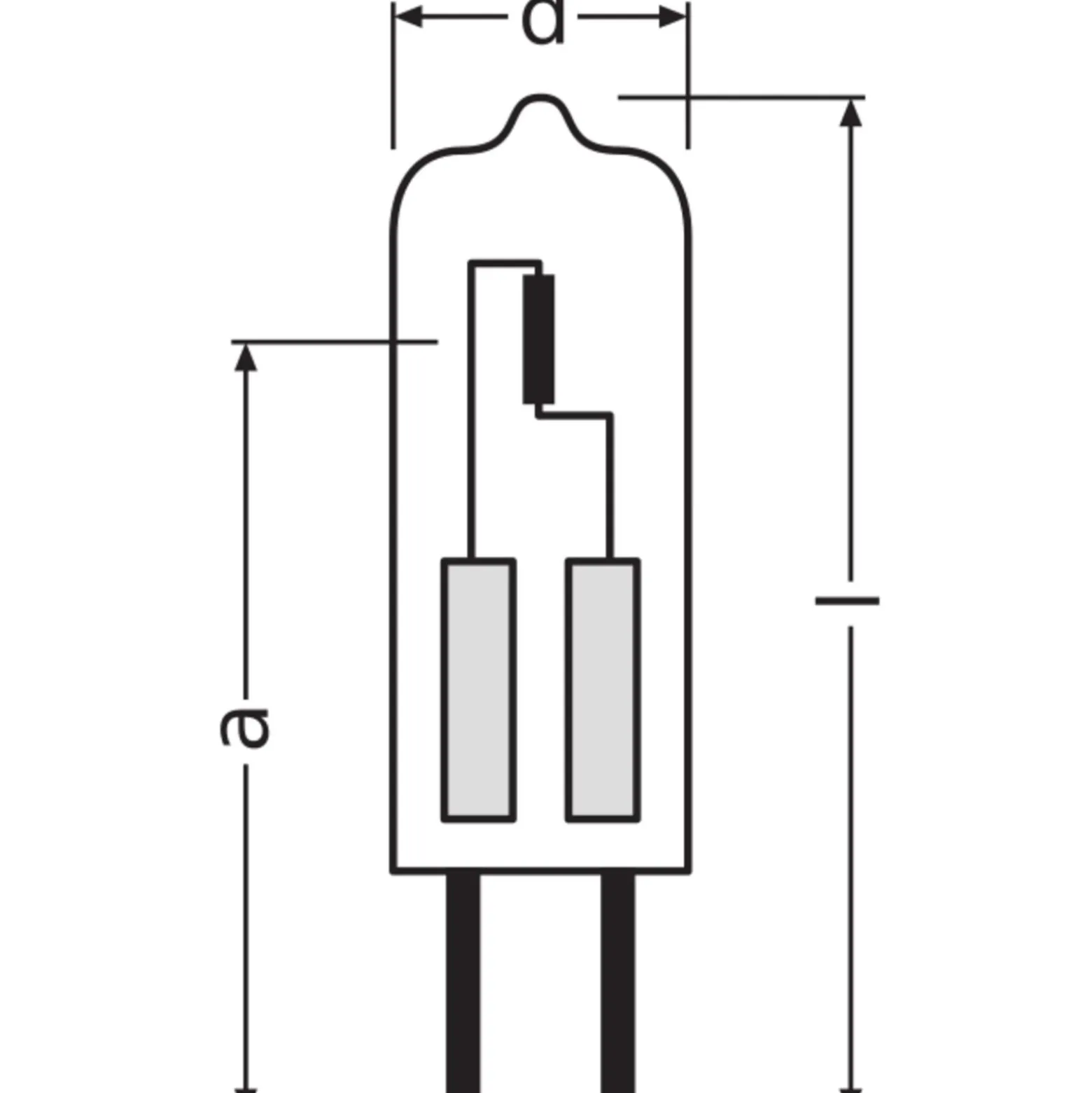 Osram Halogen G4 Capsule Halostar 10 W