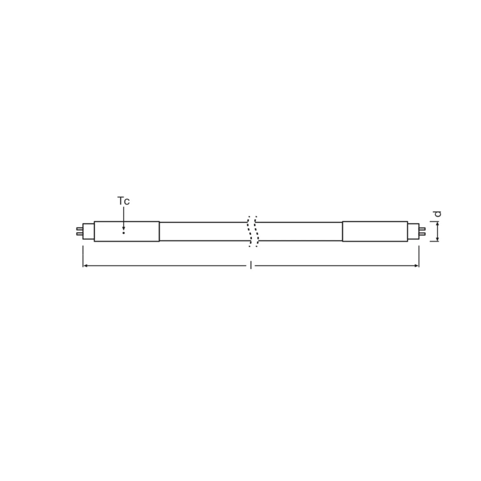 Osram LED Rör T5 (HF) High Efficiency 10W 1350lm - 830 Varm Vit | 85cm - Ersättare 21W