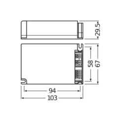 Osram OTI DALI 25/220-240/700 LT2 DIMVS20