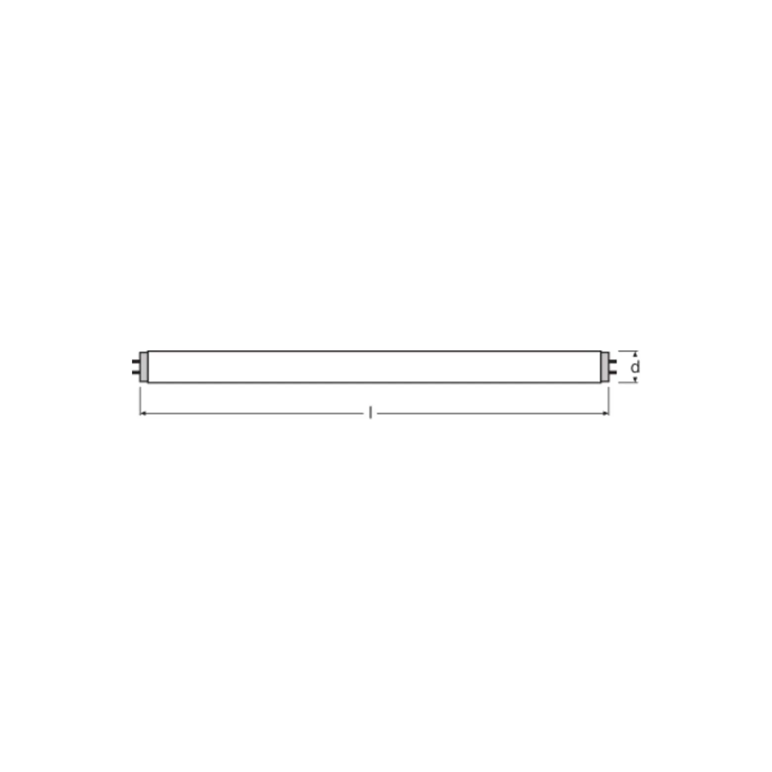 Osram T8 Lumilux 58W - 840 Kallvit | 150cm
