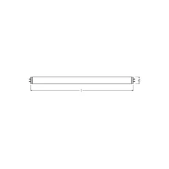 Osram T8 Lumilux 58W - 830 Varm Vit | 150cm