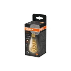 Osram Vintage 1906 LED E27 Edison Filament Guld 8.8W 806lm - 824 Extra Varm Vit | Dimbar - Ersättare 60W