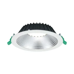 Sylvania LED Downlight Insaver Slim Aluminium Vit 2050lm 70D - 840 Kallvit | Utskärning 205mm - IP44