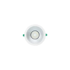 Sylvania LED Downlight Insaver Slim 225 Aluminium Vit 41W 4800lm 70D - 830 Varm Vit | Utskärning 225mm - IP44 - Dimbar