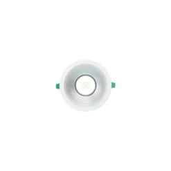 Sylvania LED Downlight Insaver Slim 225 Aluminium Vit 41W 4800lm 70D - 830 Varm Vit | Utskärning 225mm - IP44 - Dimbar