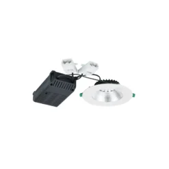 Sylvania LED Downlight Insaver Slim Aluminium Vit 13W 1150lm 70D - 830 Varm Vit | Utskärning 175mm - IP44 - UGR <19 - Rörelsesensor