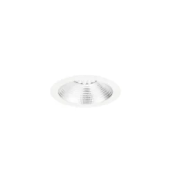 Sylvania LED Downlight Insaver Slim Aluminium Vit 13W 1700lm 70D - 840 Kallvit | Utskärning 175mm - IP44 - UGR <19