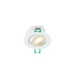 Sylvania LED Spot Start Plast Vit 550lm - 827-830-840 CCT | 87mm - IP44 - Dimbar