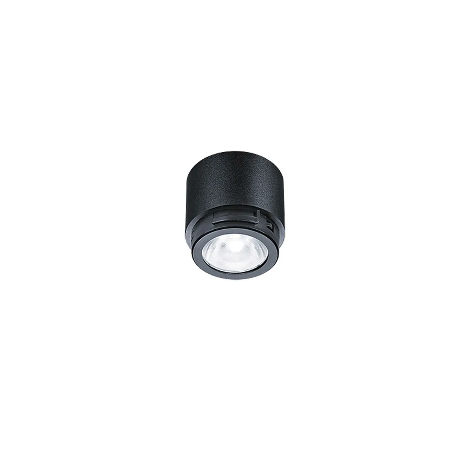 THORNeco LED Spot LILY Svart 6W 600lm 60D - 930 Varm Vit | 82mm - Utskärning 68mm - IP44 - Bästa färgåtergivning - Dimbar
